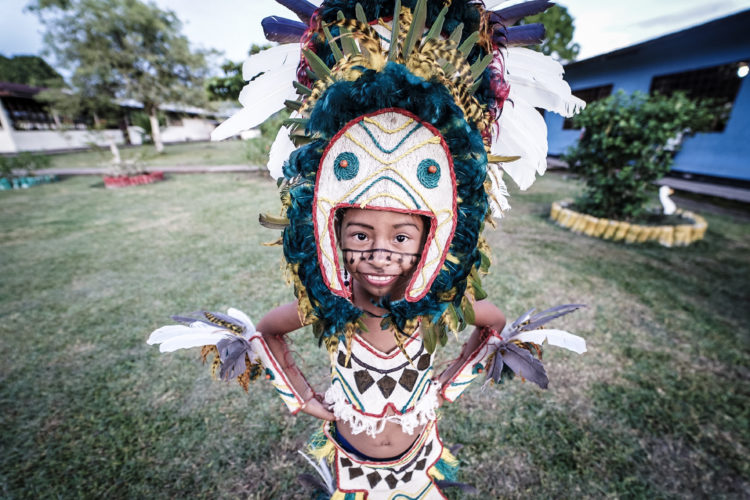 Niño indígena